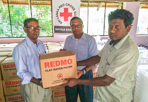 Providing water filters to combat kidney disease in rural Matale