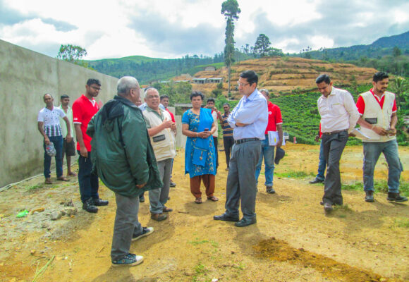 Red Cross housing project continues to make excellent progress