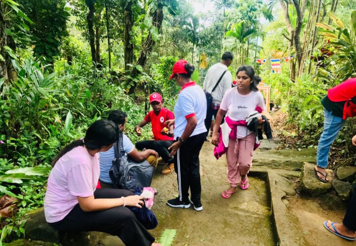 Sri Lanka Red Cross Society – Rathnapura Branch Launches First Aid Service for Siripada Pilgrims