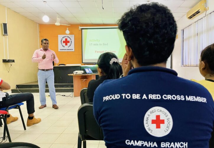 Sri Lanka Red Cross Society Conducted 3-Day Disaster Response Training at Gampaha Branch